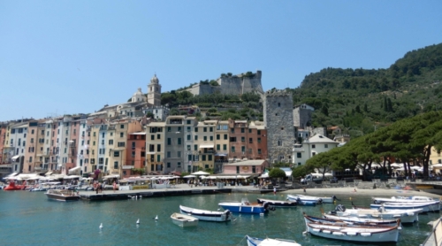Porto Venere itself - a settlement has existed here for 2000 years; the town's 12th century defensive system is still visible