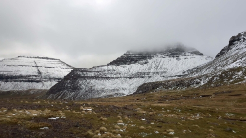 The pass at the top is spectacular - it was cold, but too good not to stop and stare
